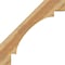 Ekena Millwork 4"W x 32"D x 32"H Merced Rough Sawn Knee Brace, Western Red Cedar BRC04X32X32MRC00RWR - alternate 4